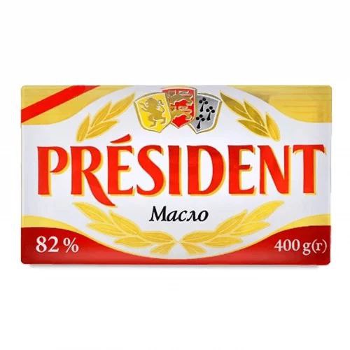 Масло Президент екстра 82% 400г